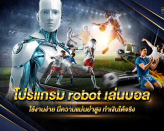 โปรแกรม robot เล่นบอล เป็นโปรแกรมที่ช่วยให้ท่านสามารถสร้างผลกำไรและทำเงินได้อย่างมากมาย ใช้งานง่าย ใช้งานได้จริง เพียงเป็นสมาชิกรับได้ทันที